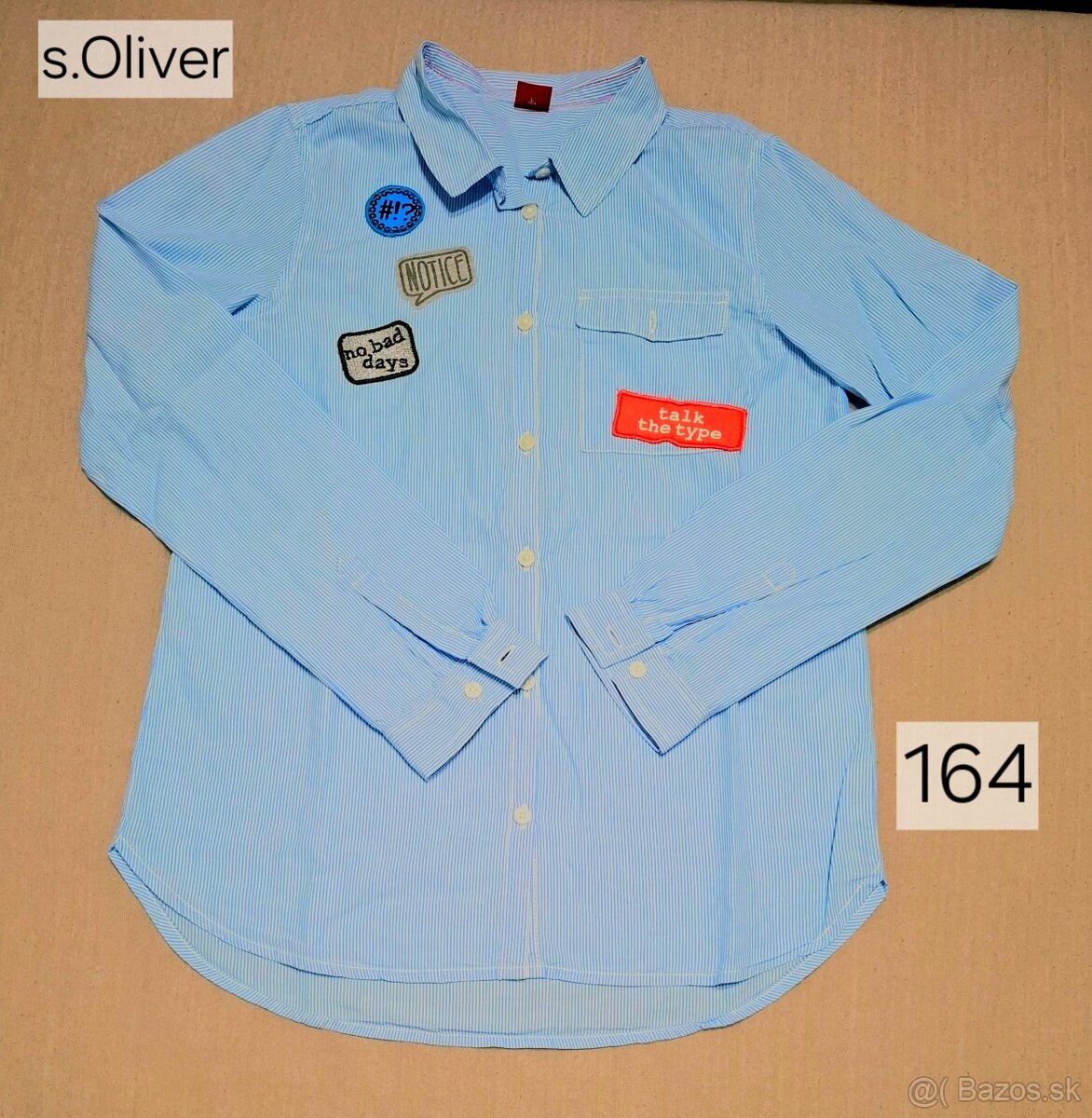 Dievčenská košeľa 164 - 2