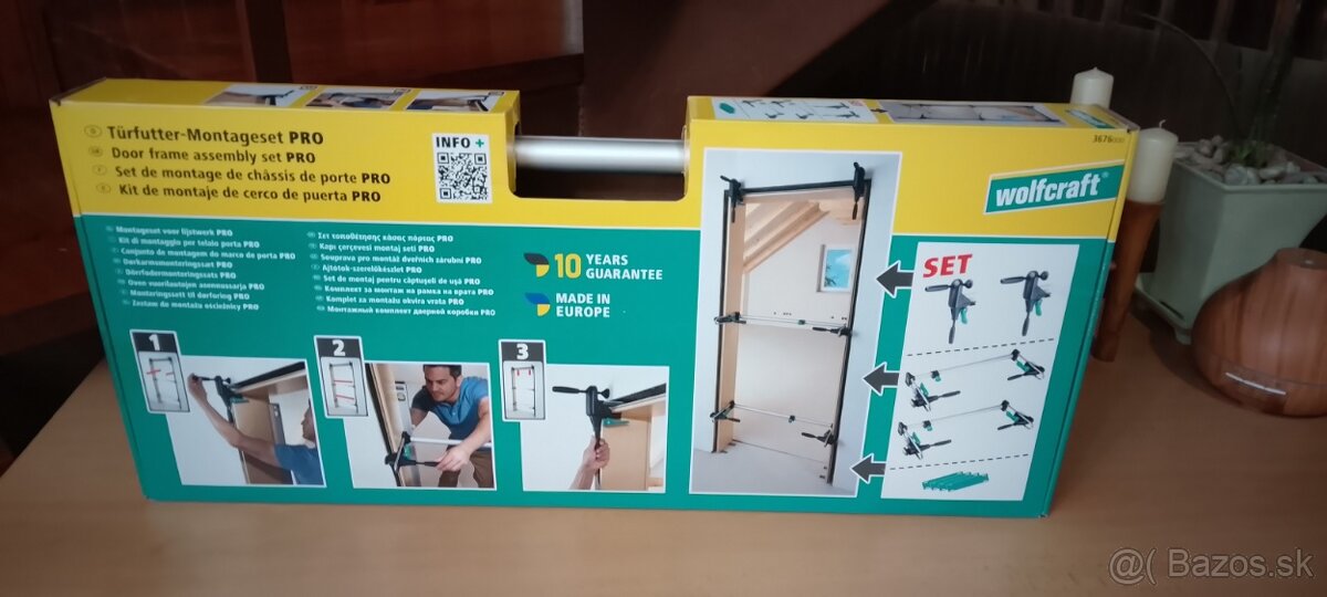 wolfcraft set na zárubne - 2