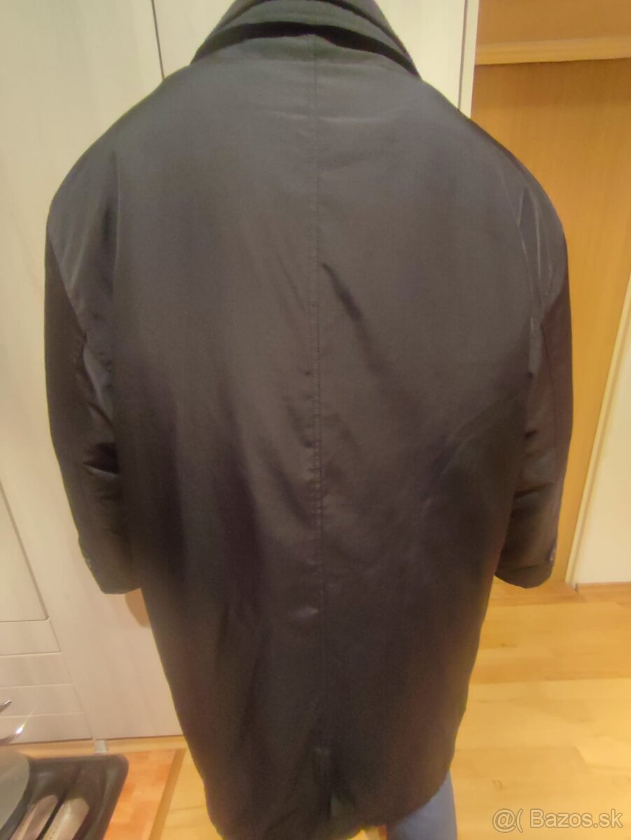 Pánsky čierny kabát - 2