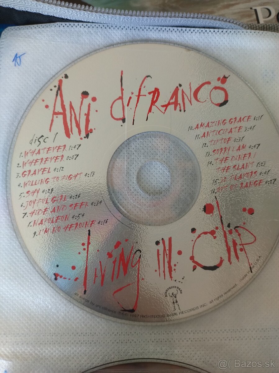 Ani Difranco - Living In Clip (2-CD) - 2