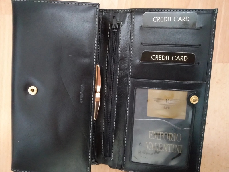 Peňaženka Valentini, kožená - 2