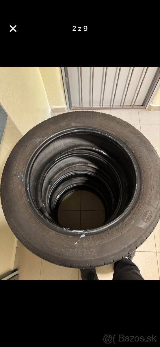 Pneumatiky hankook Michelin 205/55 r16 - 2