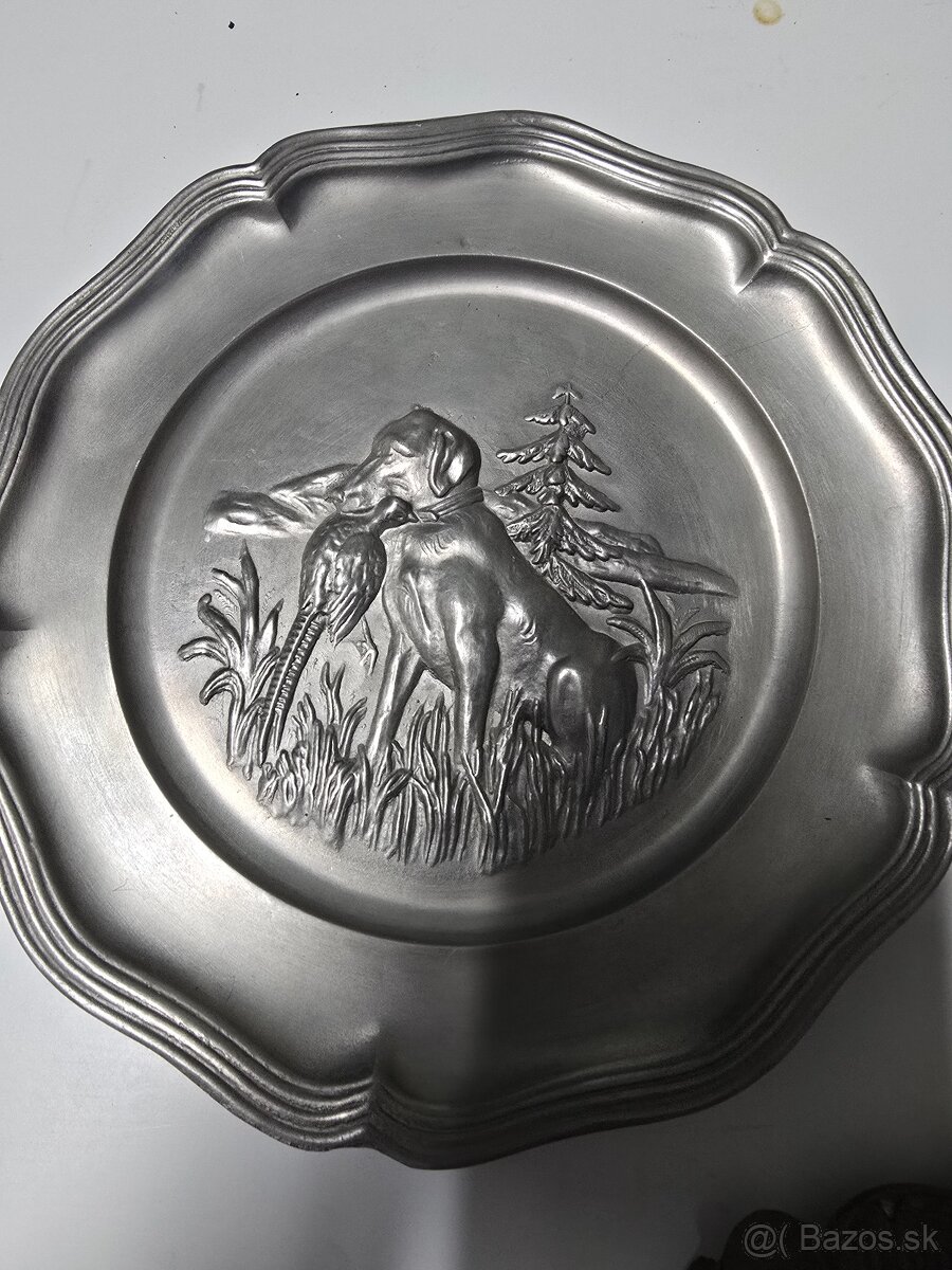 Starožitné taniere a popolnik - 2