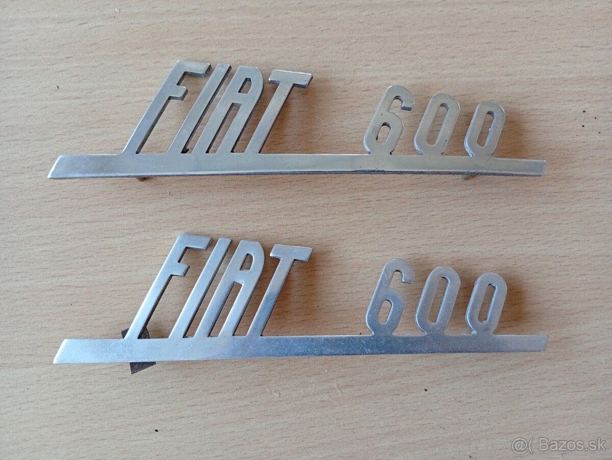 Fiat znaky, tlačítko troubení - 2