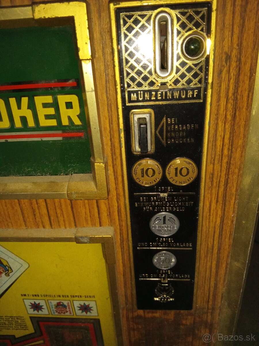 Herný automat super poker - 2