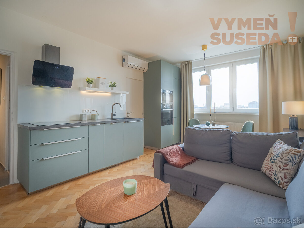 VYMEŇ SUSEDA - VÝNIMOČNÝ 2 IZB. ZREKONŠTRUOVANÝ BYT, BALKÓN – foto 2