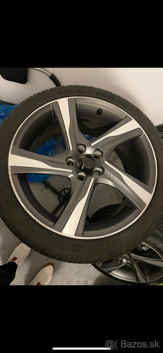Letná sada , Hlinnikové disky Volvo ( Borbet ) 5x108 r18 - 2
