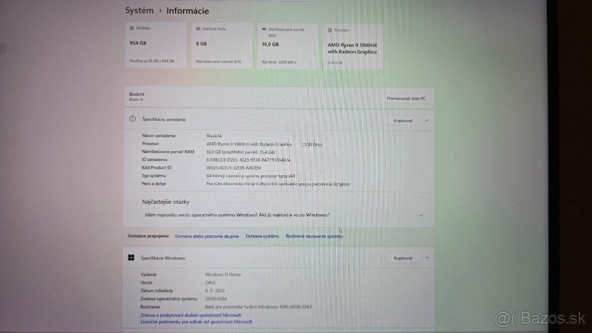 Razer Blade 14 (2021) – Ryzen 9 / RTX 3080 / QHD 165 Hz - 2