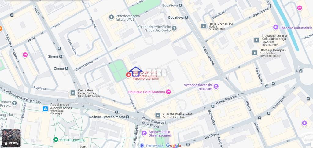 Košice-Staré Mesto - Letná, murovaná radová garáž. Lukratívn - 2