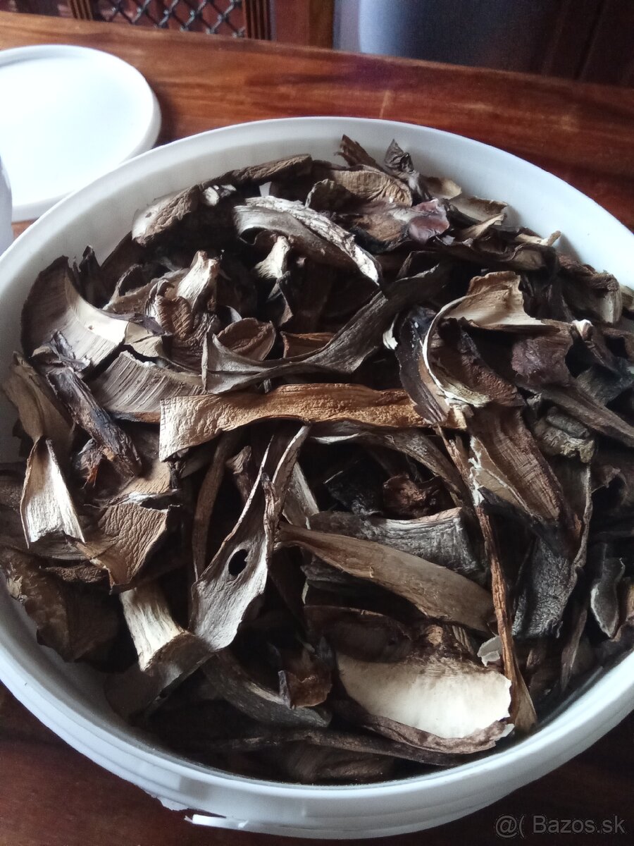 Sušené huby 5,7l - 2