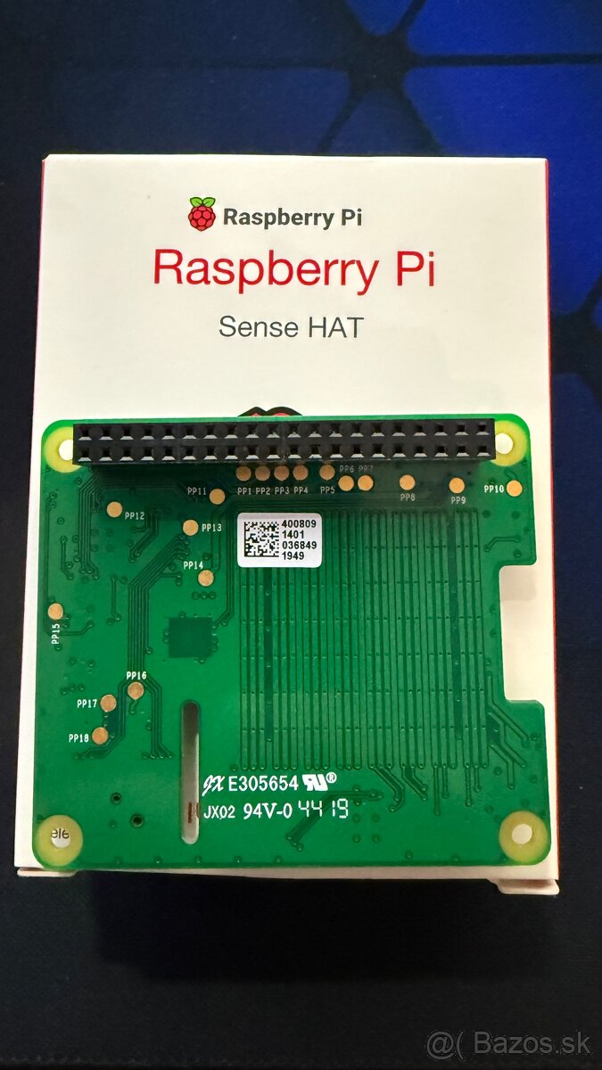 🧩 Raspberry Pi Sense HAT – rozširujúci modul - 2