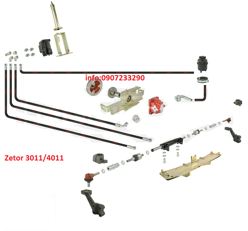 SERVORIADENIE ZETOR 3011-4011 - 2