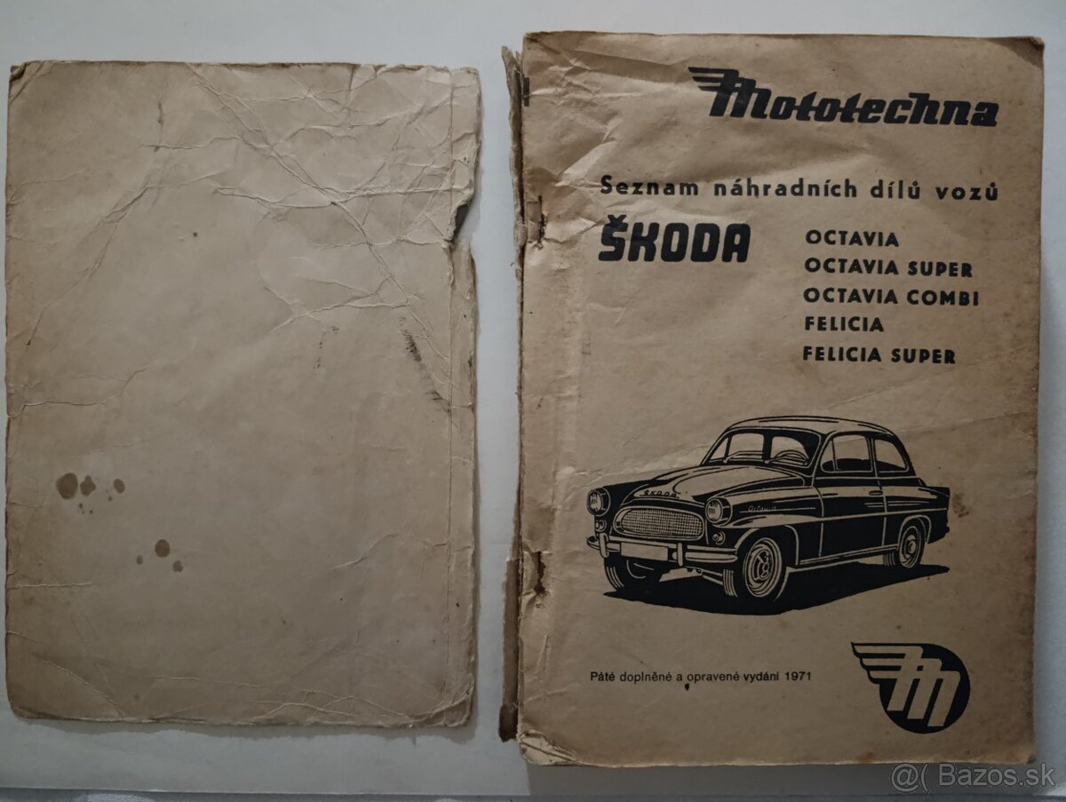 Seznam náhradnich dilu vozu Skoda - 2