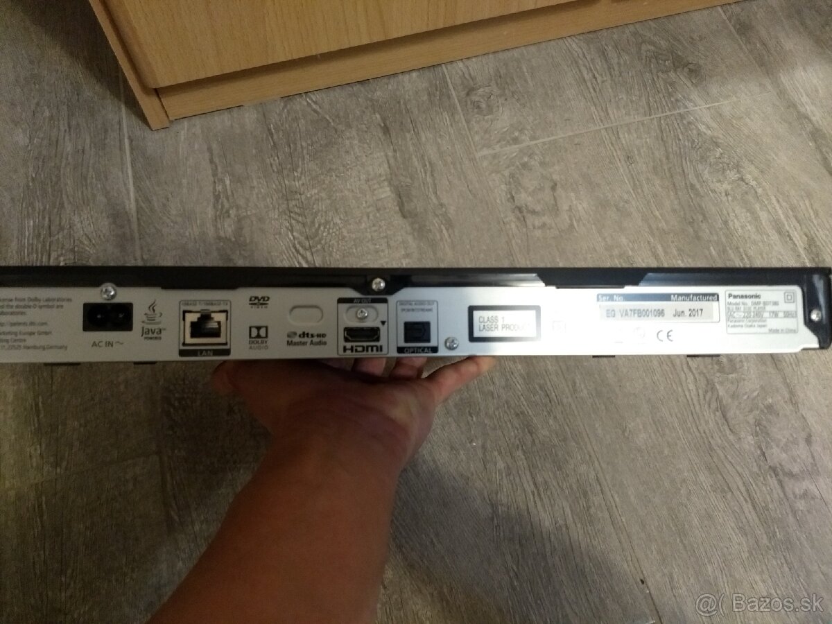 Predám Blue ray prehrávač Panasonic DMP-BDT380 - 2