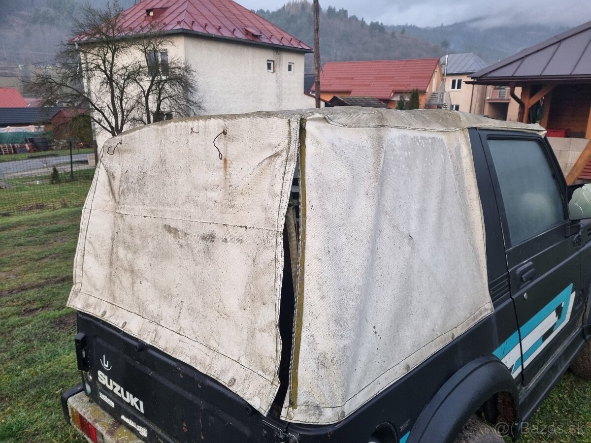 Predam na suzuki samurai plachtu - 2