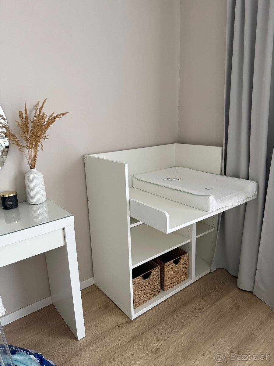 Ikea prebaľovací pult biely - 2
