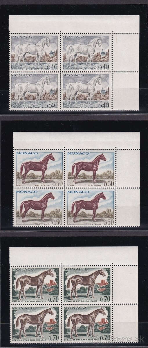 Monako - koníky v štvorblokoch - 2