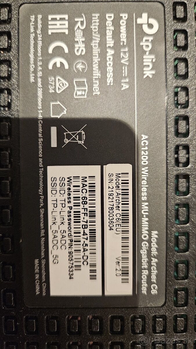 Tp link Archer C6 - 2