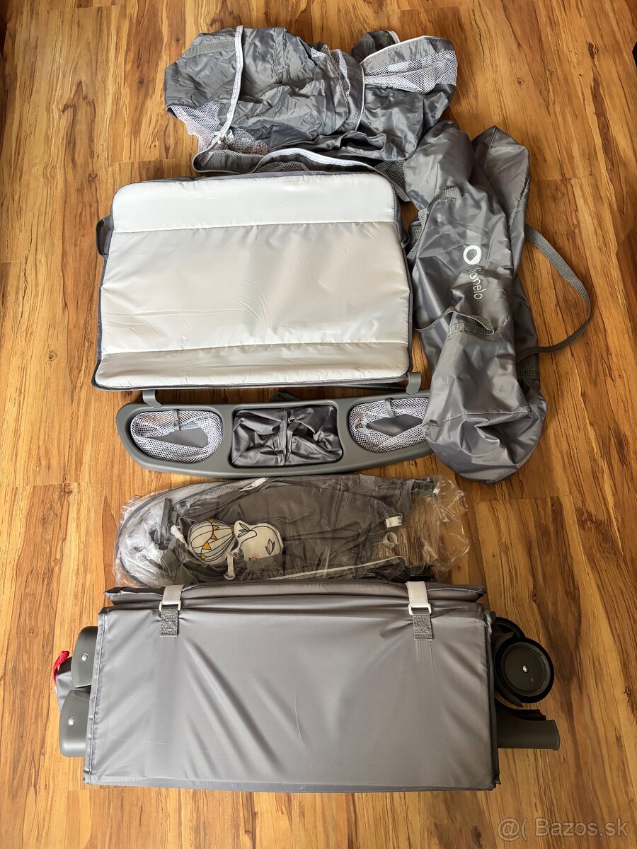 Lionelo Sven Plus 2v1 Detská postieľka - 2