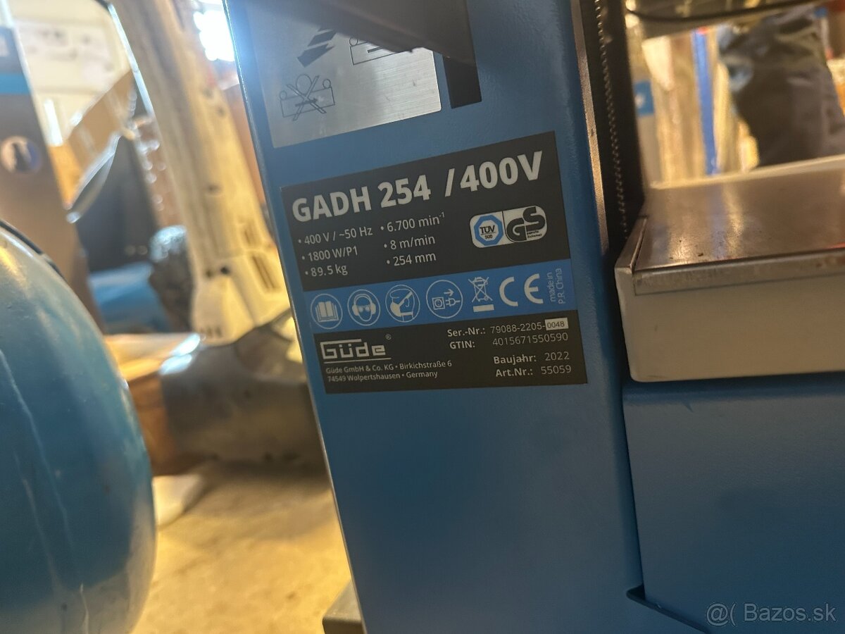 Güde Hobľovačka s preťahovačkou GADH 254/400V - 2