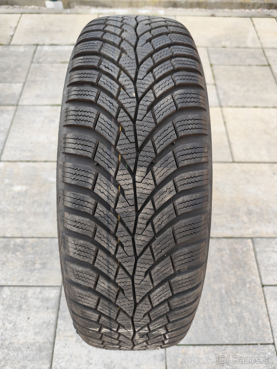 195/65 R15, zimné pneumatiky + plechové disky - 2