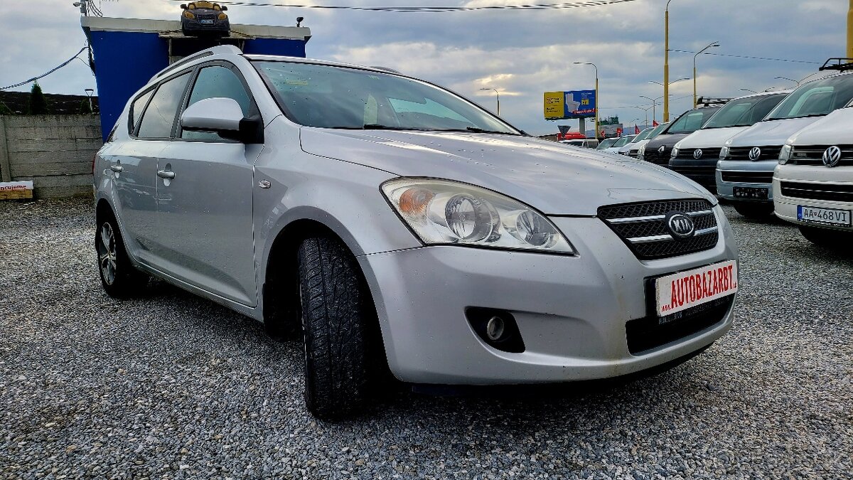 Kia Ceed 1.6 CRDi Combi, 2008 –nová spojka,STK7/26 - 2