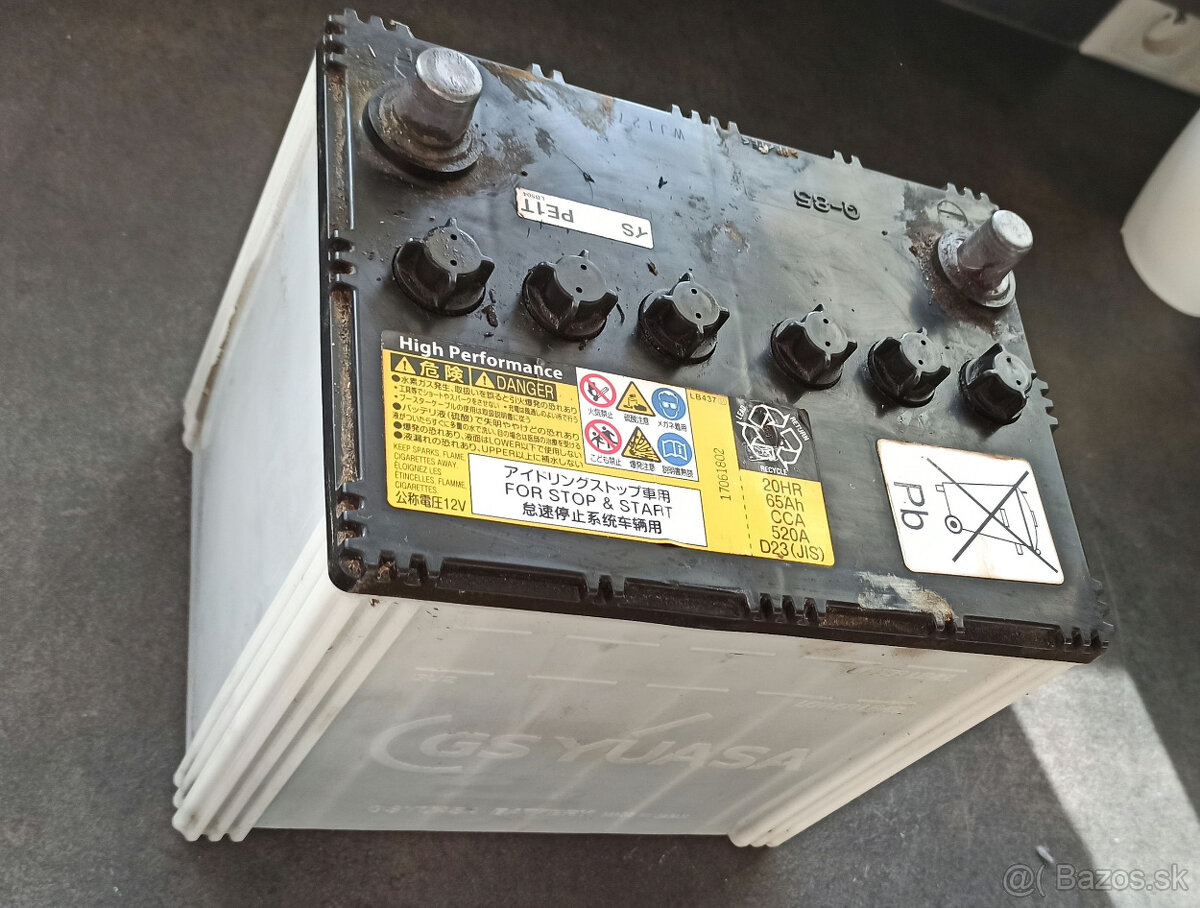 Start-Stop Autobateria Mazda 12V/60Ah - 2