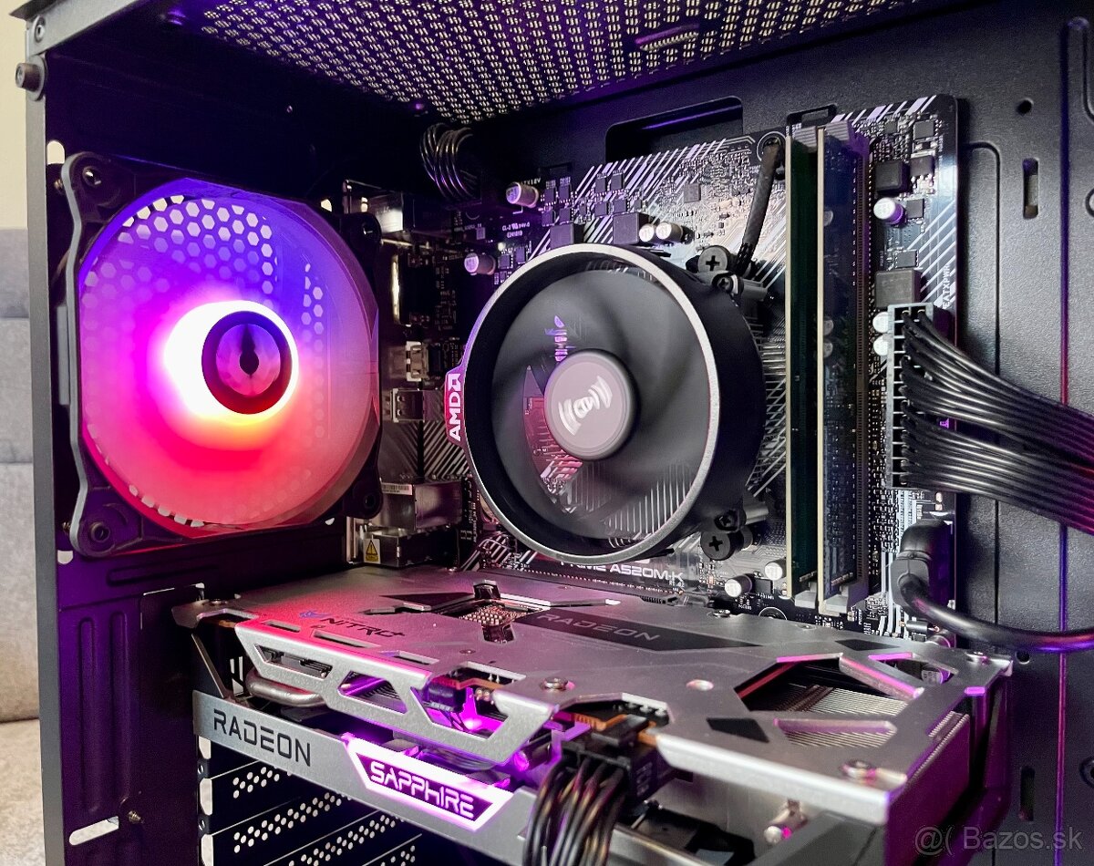 Herný PC - 5 5500/RX 6600 XT 8GB/16GB RAM/512GB SSD - 2