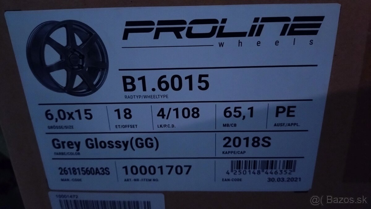 Predám disky 4x108 r15 - 2