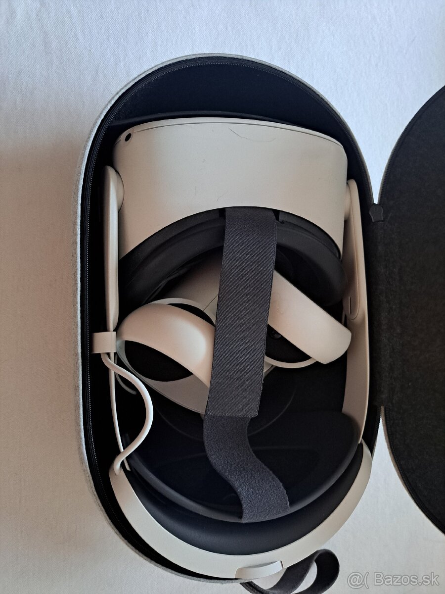 Predám VR MetaQuest 2 (Virtual Reality) + elite strap - 2