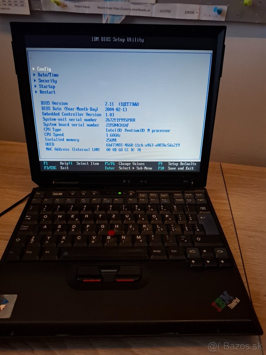 IBM ThinkPad x31 - 2