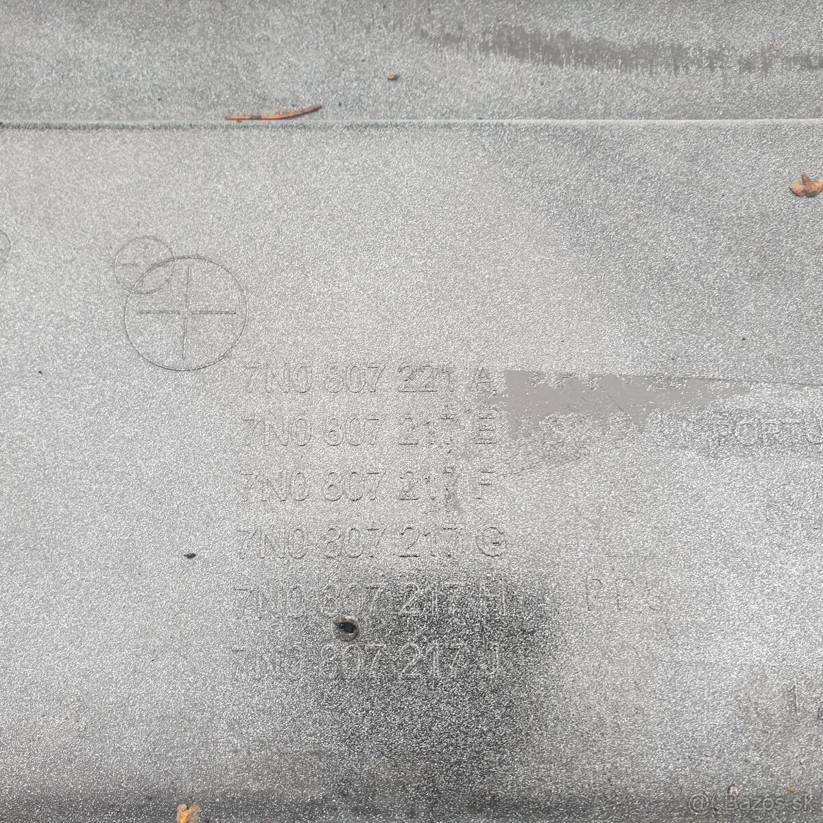 Naraznik VW Sharan 7N0807221A - 2