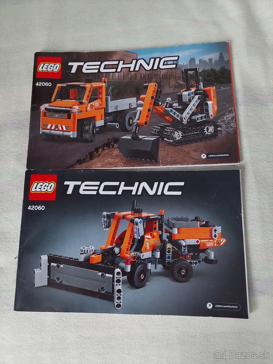LEGO Technic 42060 – Vozidlá cestárov – perfektný stav - 2