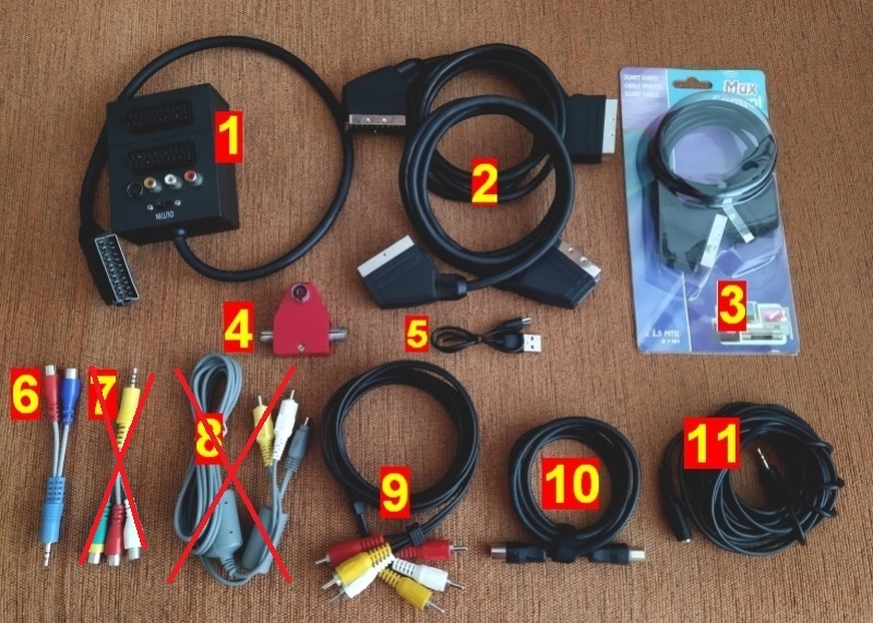 Káble a redukcie - 2