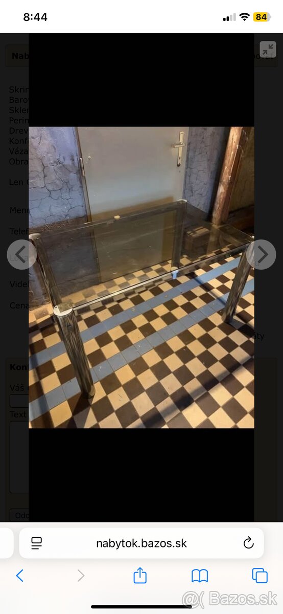 Nábytok- skrina/stôl/obrazy/ - 2