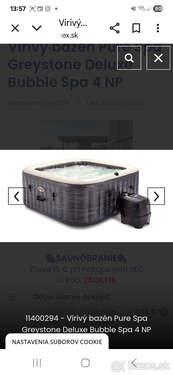 predam virivku intex buble greystone de luxe - 2