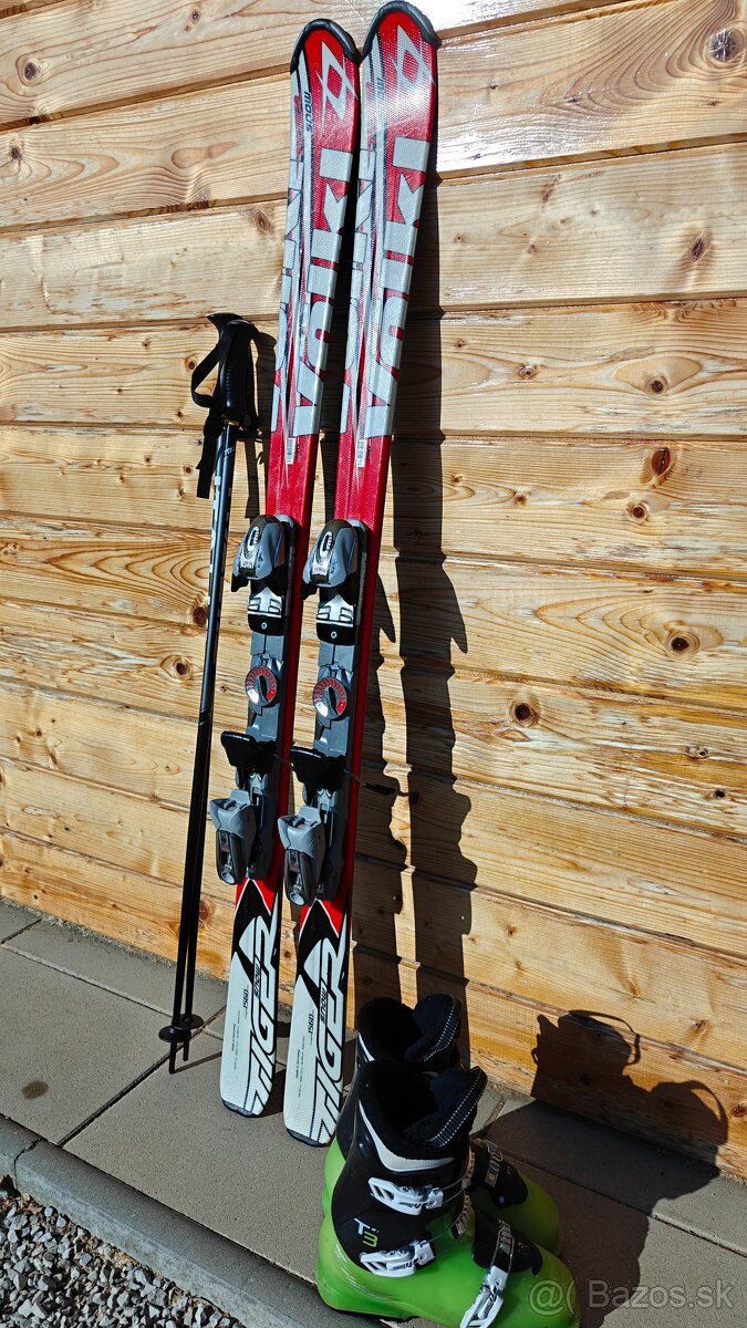 LYŽE VOLKL TIGER SNOW 156CM + SALOMON T3 26CM - 2