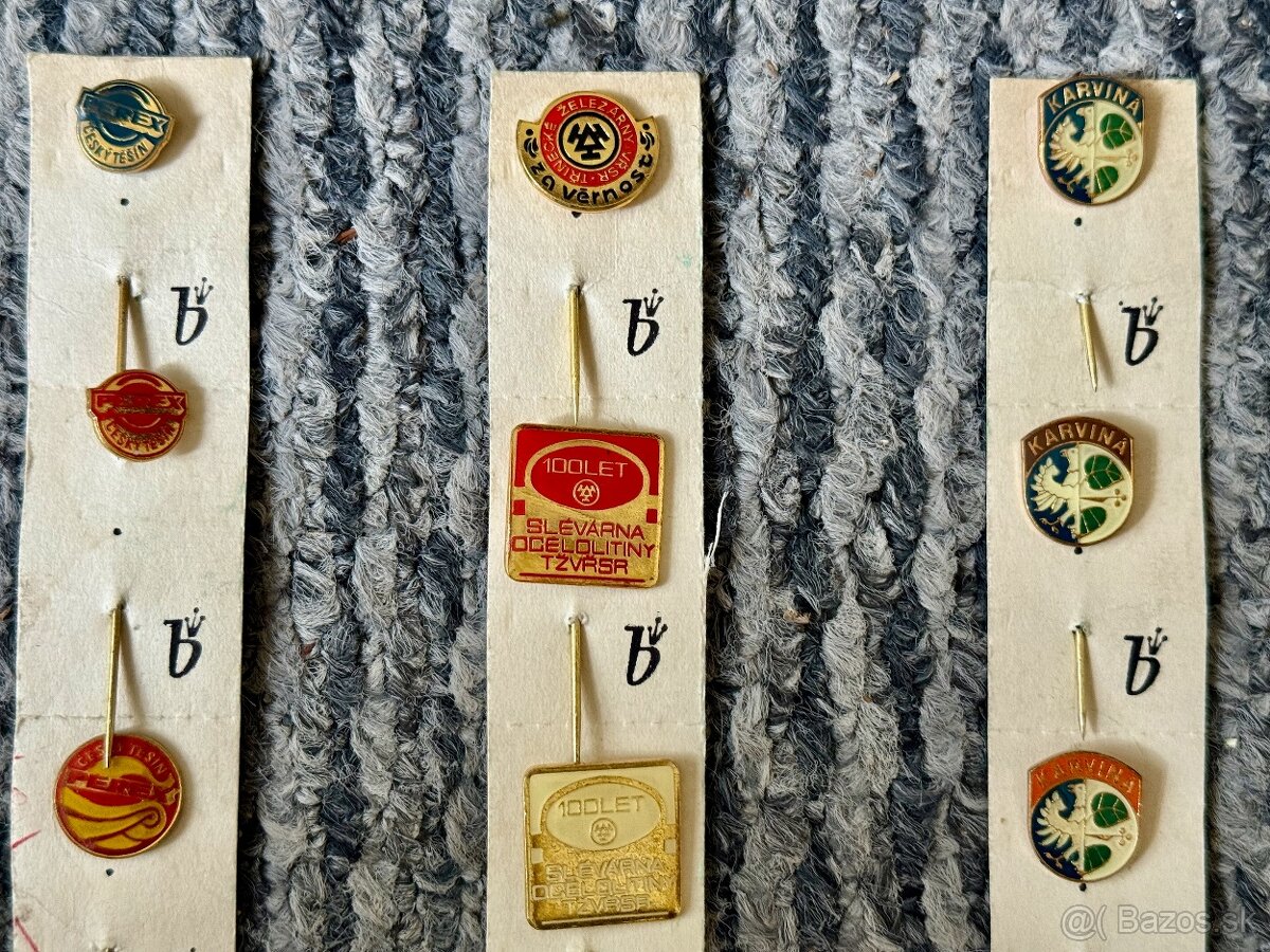 Odznaky a plaketa socializmus - rôzne - 16ks - 2