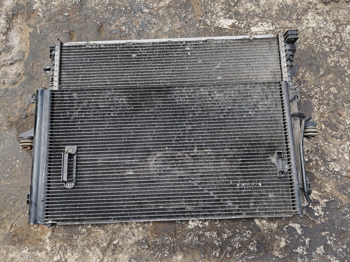 Porsche Cayenne I 2002-2010, chladič vody, klíma 7L0121253 - 2