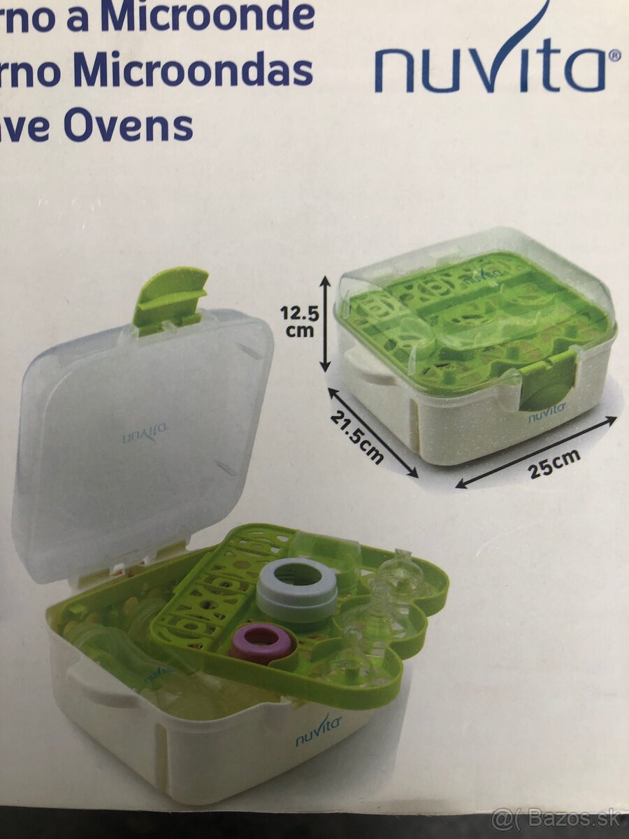 Sterilizátor do mikrovlnnej rúry Nuvita nový - 2