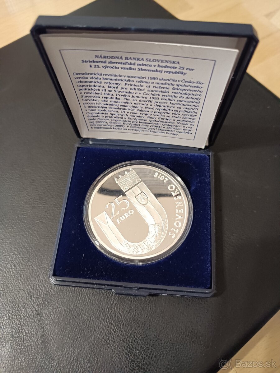 Strieborná minca 25€ - 2