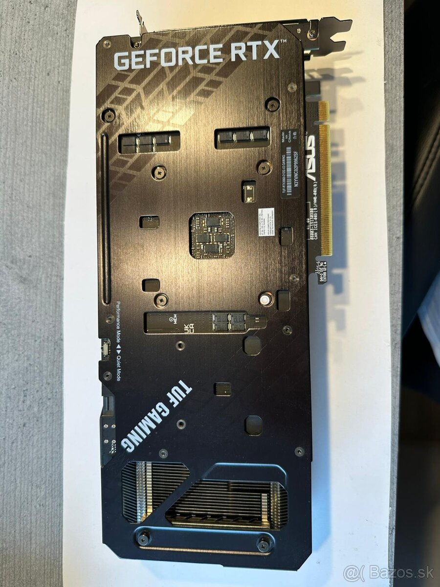 Predám ASUS TUF Gaming GeForce RTX™ 3060 OC Edition 12GB - 2
