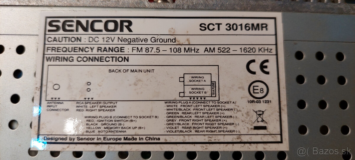 autoradio sencor - 2