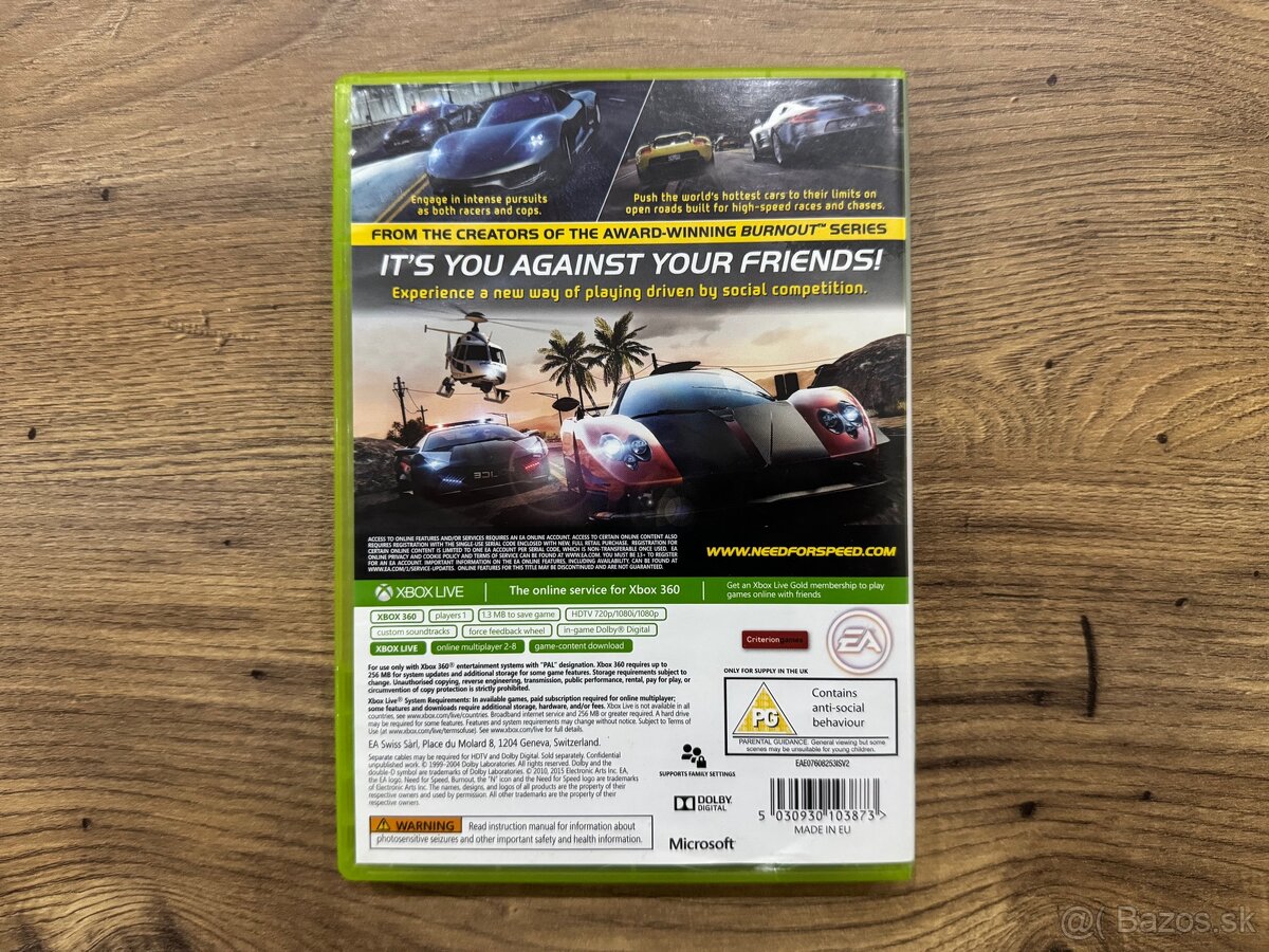 Hra Xbox 360 - Need for Speed Hot Pursuit - 2