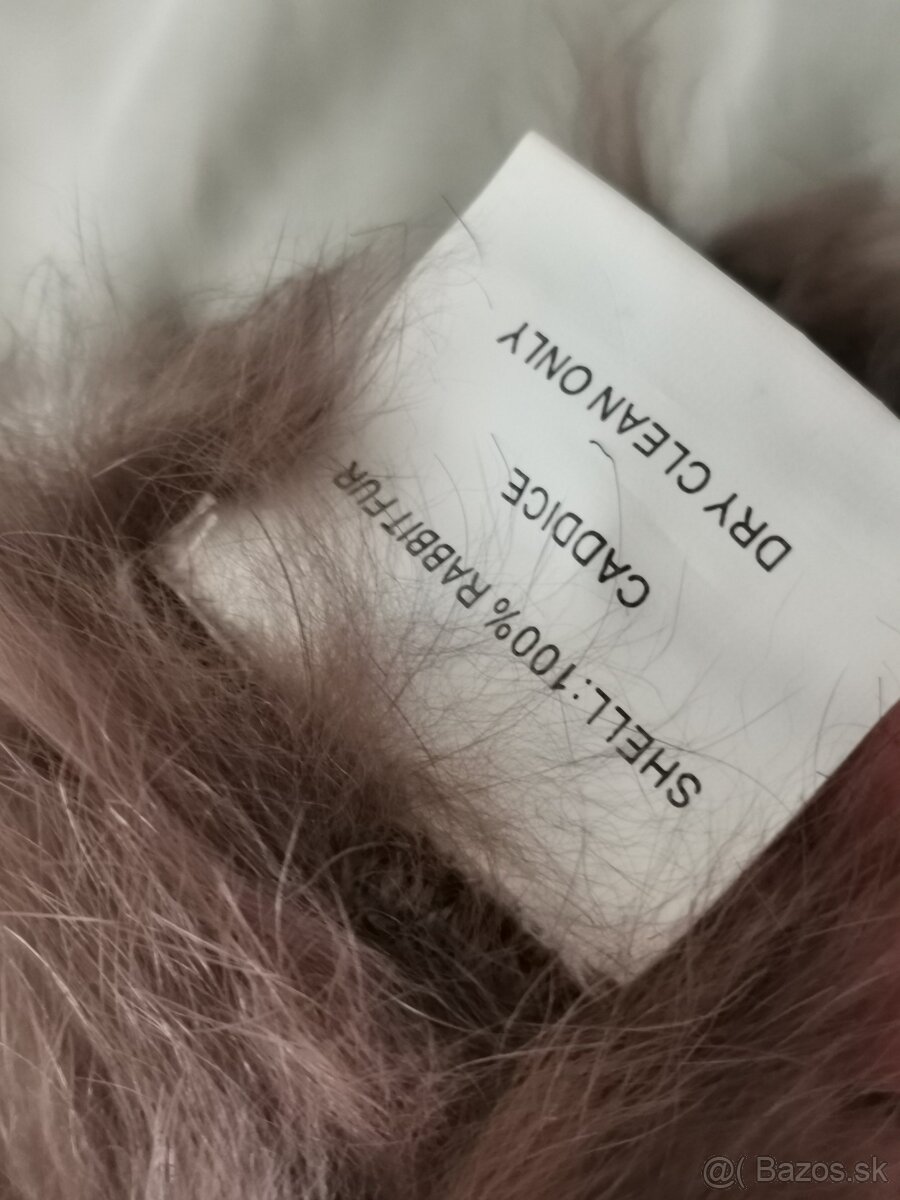 Prehoz, pončo z kožušiny - 2