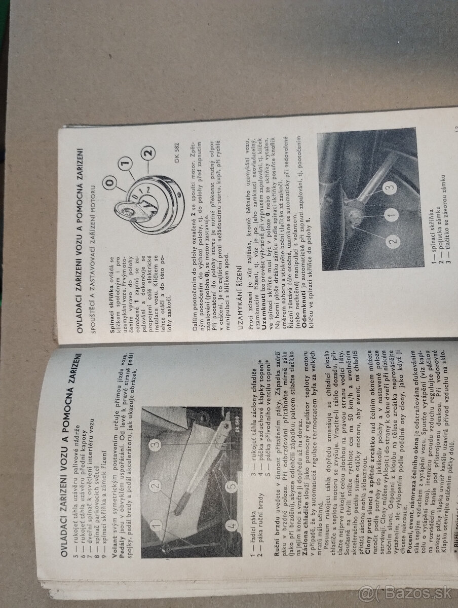 Škoda 1000MB,návod na obsluhu - 2