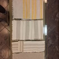 Prírodné ľanové prestieranie Úľuv, dečky MIX - 2