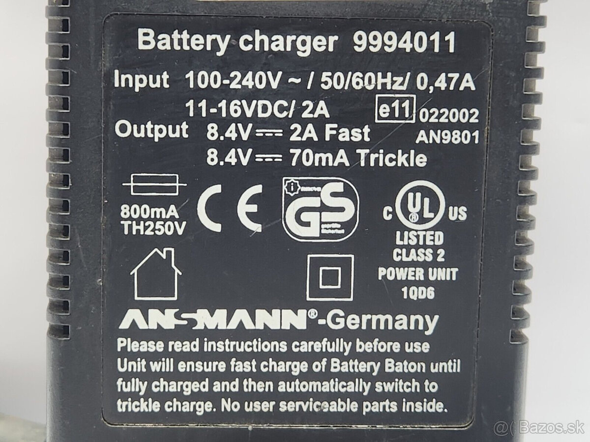 SOLO nabíjačka pre teplotné hlásiče - 2