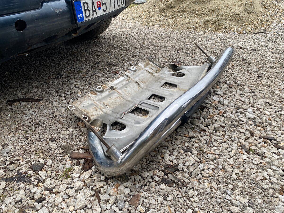 Celny ochranny ram+naslapy w163 - 2