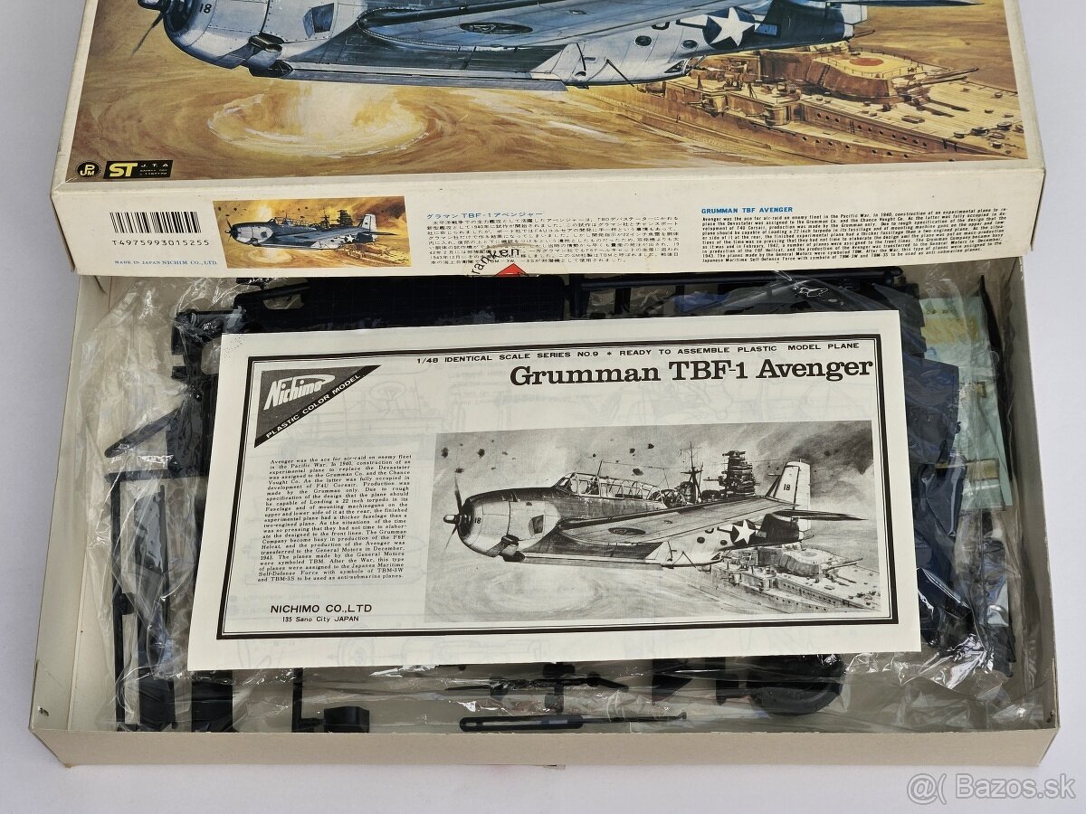 Grumman TBF-1 Avenger 1/48 (1/50) - Nichimo - 2